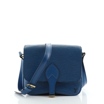 Louis Vuitton Cartouchiere Handbag Epi Leather MM
