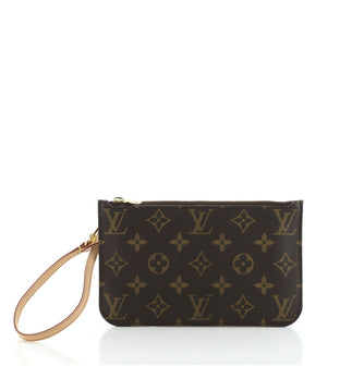 Louis Vuitton Neverfull Pochette Monogram Canvas Small