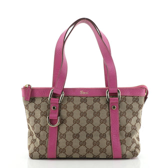Gucci Abbey Tote GG Canvas Small
