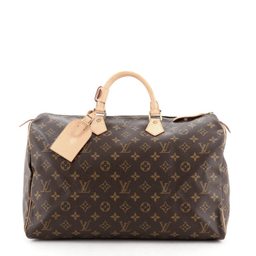 Louis Vuitton Speedy Handbag Monogram Canvas 40