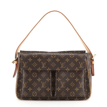 Louis Vuitton Viva Cite Handbag Monogram Canvas GM