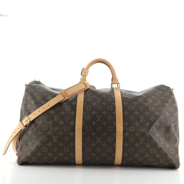 Louis Vuitton Keepall Bandouliere Bag Monogram Canvas 60