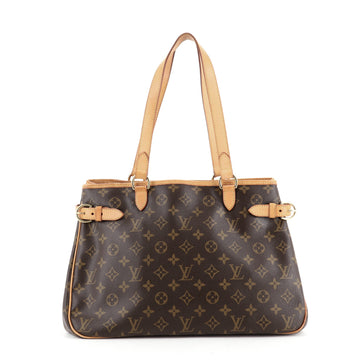 Louis Vuitton Batignolles Handbag Monogram Canvas Horizontal