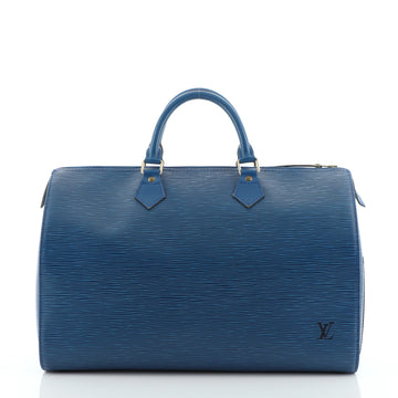 Louis Vuitton Speedy Handbag Epi Leather 35