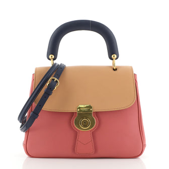 Burberry DK88 Top Handle Bag Leather Medium