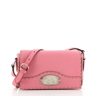 Fendi Selleria Crossbody Bag Leather Mini