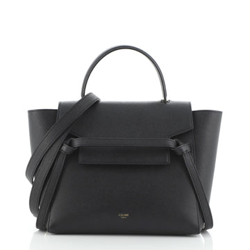 Celine Belt Bag Textured Leather Micro