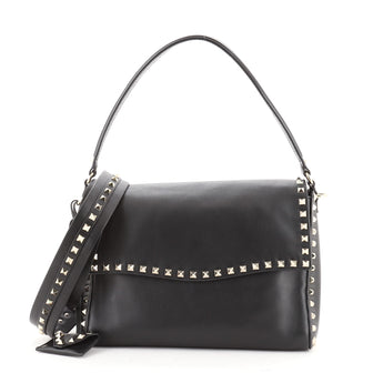 Valentino Rockstud Top Handle Bag Leather Small