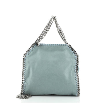 Stella McCartney Falabella Fold Over Crossbody Bag Shaggy Deer Mini