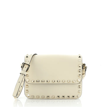 Valentino Rockstud Flap Crossbody Bag Leather Small