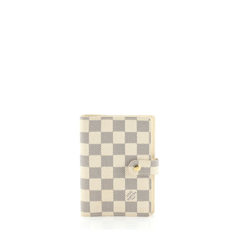 Louis Vuitton Ring Agenda Cover Damier PM