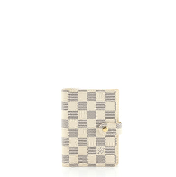 Louis Vuitton Ring Agenda Cover Damier PM