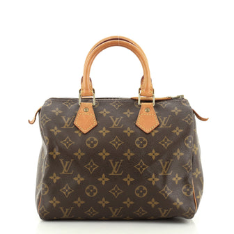 Louis Vuitton Speedy Handbag Monogram Canvas 25