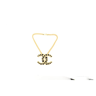 Chanel Along the Nile CC Pendant Metal and Resin