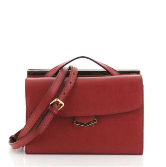 Fendi Demi Jour Satchel Leather