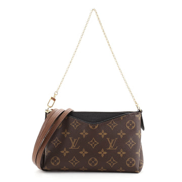 Louis Vuitton Pallas Clutch Monogram Canvas