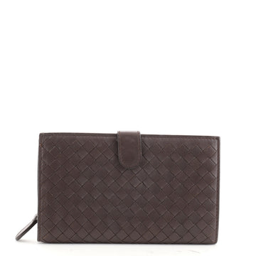 Bottega Veneta French Wallet Intrecciato Nappa Medium