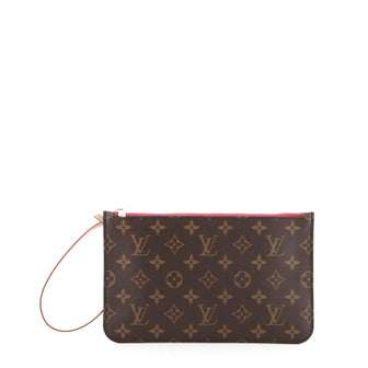 Louis Vuitton Neverfull Pochette Monogram Canvas Large