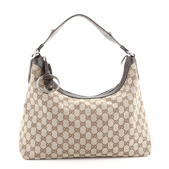 Gucci Icon Bit Hobo GG Canvas Medium