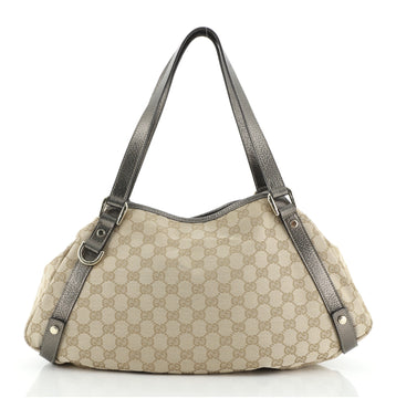 Gucci Abbey Shoulder Bag GG Canvas Medium