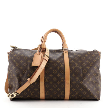 Louis Vuitton Keepall Bandouliere Bag Monogram Canvas 50