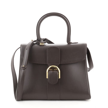 Delvaux Brillant Top Handle Bag Leather MM