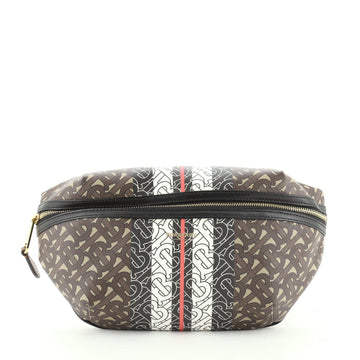 Burberry Bum Bag Monogram E-Canvas Medium