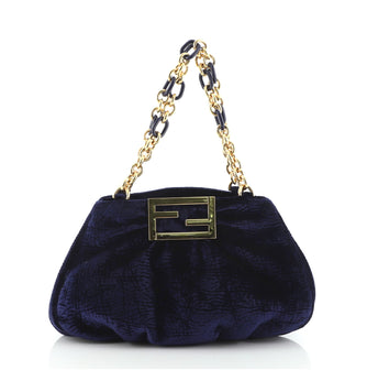 Fendi Mia Tote Velvet Small