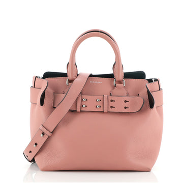 Burberry Belt Tote Leather Small