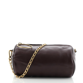 Stella McCartney Barrel Crossbody Bag Faux Leather Small