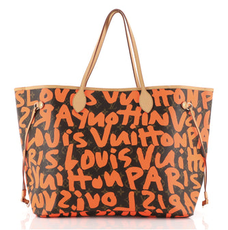 Louis Vuitton Neverfull Tote Limited Edition Monogram Graffiti GM