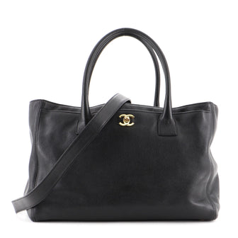 Chanel Cerf Executive Tote Leather Medium