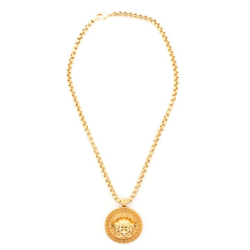 Versace Medusa Pendant Necklace Metal