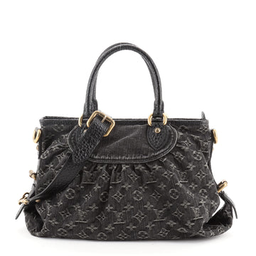 Louis Vuitton Neo Cabby Handbag Denim MM