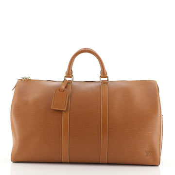 Louis Vuitton Keepall Bag Epi Leather 50