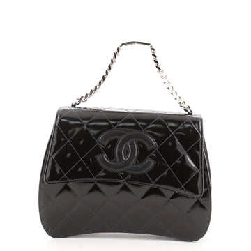 Chanel Vintage ID Bracelet Bag Quilted Lambskin Medium