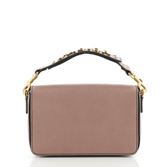 Christian Dior J'adior Adjustable Strap Flap Bag Leather Small