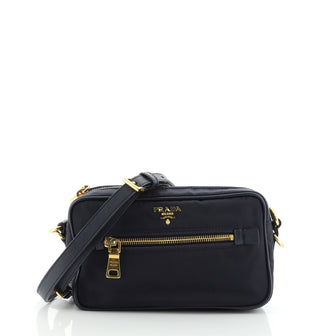 Prada Front Pocket Camera Bag Tessuto Small