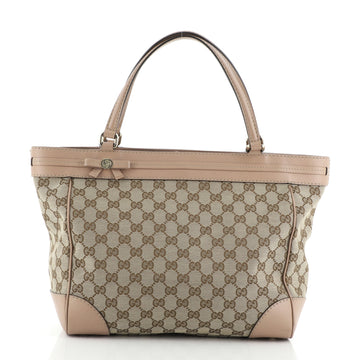 Gucci Mayfair Tote GG Canvas Wide