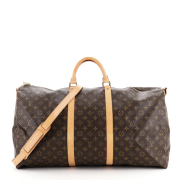 Louis Vuitton Keepall Bandouliere Bag Monogram Canvas 60