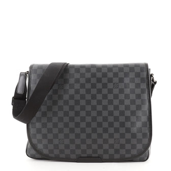 Louis Vuitton Daniel Messenger Bag Damier Graphite GM
