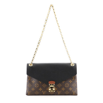 Louis Vuitton Pallas Chain Shoulder Bag Monogram Canvas and Calfskin