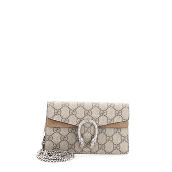 Gucci Dionysus Bag GG Coated Canvas Super Mini