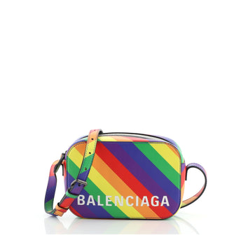 Balenciaga Everyday Crossbody Bag Printed Leather XS