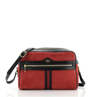 Gucci Ophidia Shoulder Bag Suede Small