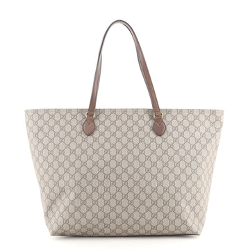 Gucci Ophidia Zip Tote GG Coated Canvas Medium