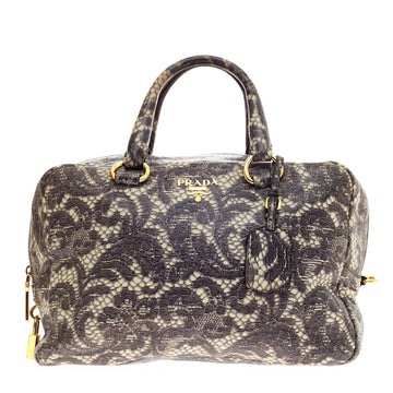 Prada Cervo Bowler Lux Lace