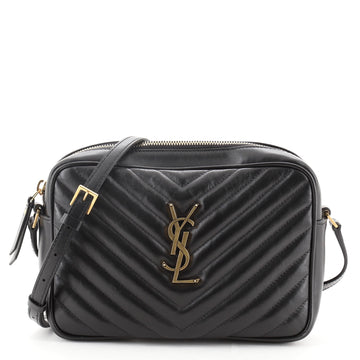 Saint Laurent Lou Camera Bag Matelasse Chevron Leather Small