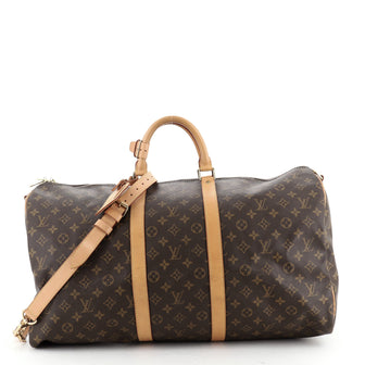 Louis Vuitton Keepall Bandouliere Bag Monogram Canvas 55