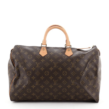 Louis Vuitton Speedy Handbag Monogram Canvas 40